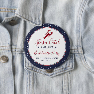 Badge Rond 10 Cm C'est une prise de Parti de Fille de Bachelorette