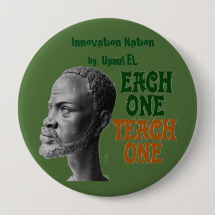 Badge Rond 10 Cm Chacun, enseigne un bouton