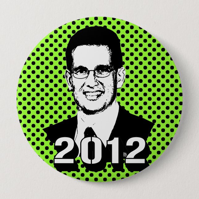 Badge Rond 10 Cm Chantre 2012 d'Éric (Devant)