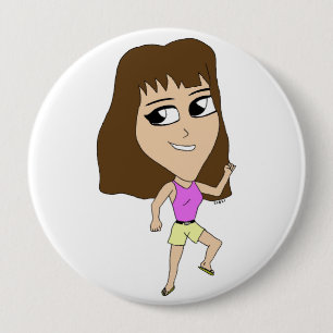 Badge Rond 10 Cm chibi