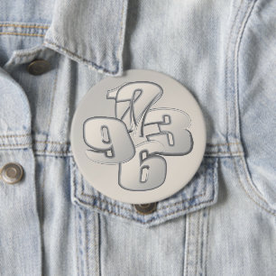 Badge Rond 10 Cm Cinq minutes de retour