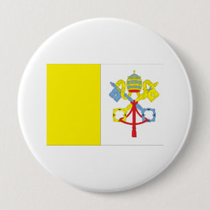 Badge Rond 10 Cm Cité du Vatican