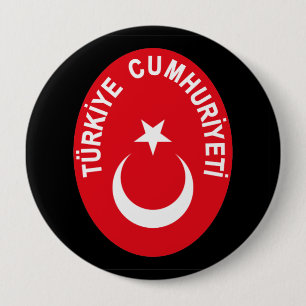 Badge Rond 10 Cm COA de Turkiye (Turquie)