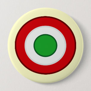 Badge Rond 10 Cm Coccarda Coppa Italie, Italie