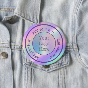 Badge Rond 10 Cm Concevez Votre Propre Entreprise De Logo Moderne P