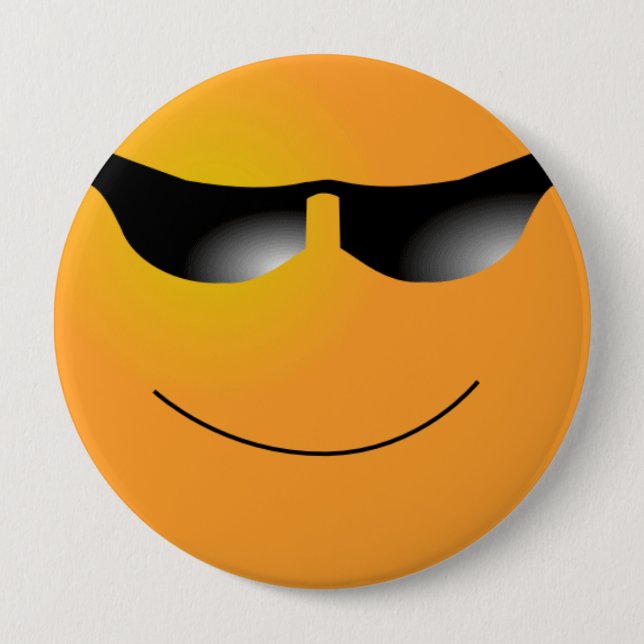 Badge Rond 10 Cm Cool (Devant)