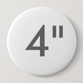Badge Rond 10 Cm Copie faite sur commande 4" modèle rond énorme de