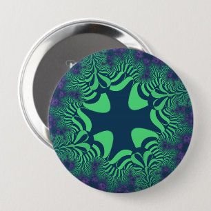 Badge Rond 10 Cm Croix de Green Grove