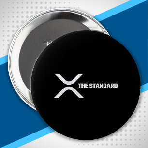 Badge Rond 10 Cm Cryptomonnaie de mème XRP Crypto Le devis standard