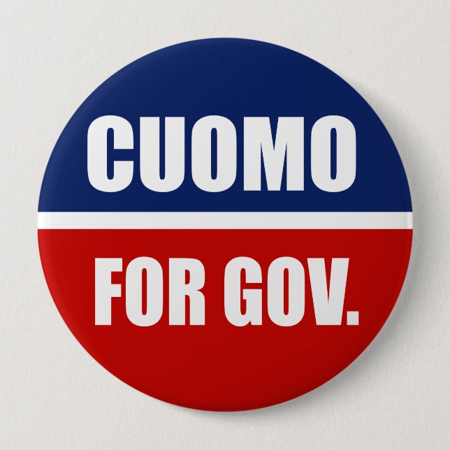 BADGE ROND 10 CM CUOMO 2010 (Devant)