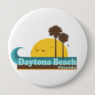 Badge Rond 10 Cm Daytona Beach.