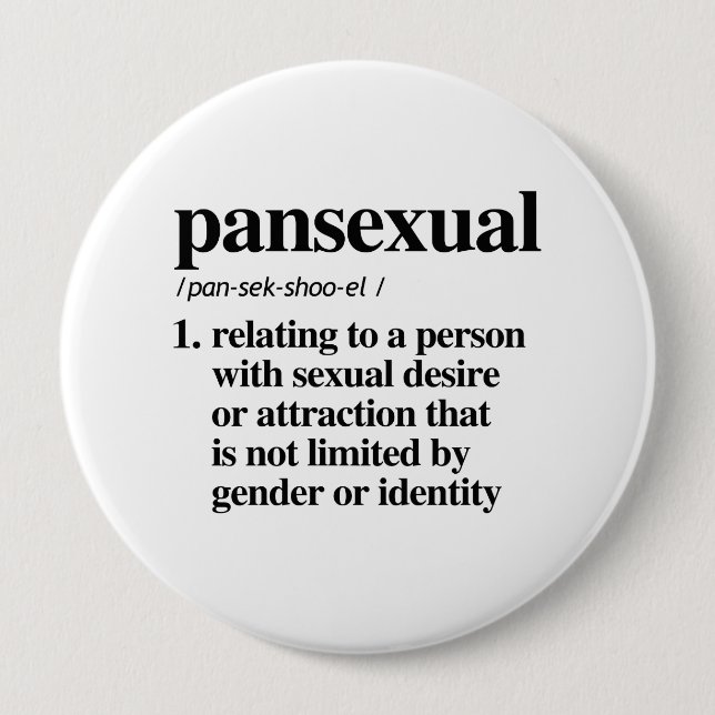 Badge Rond 10 Cm Définition transexuelle - Termes LGBTQ définis - (Devant)
