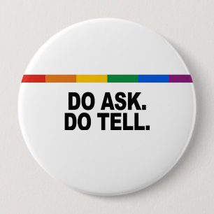 Badge Rond 10 Cm Demandez le disent