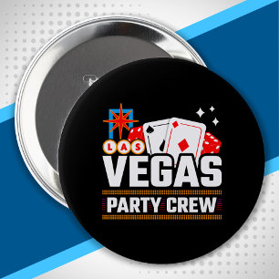 Badge Rond 10 Cm Équipe de Las Vegas