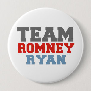 Badge Rond 10 Cm ÉQUIPE ROMNEY RYAN VP TEAM.png