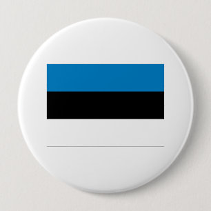 Badge Rond 10 Cm Estonie