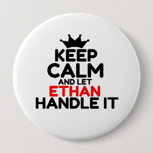 BADGE ROND 10 CM ETHAN