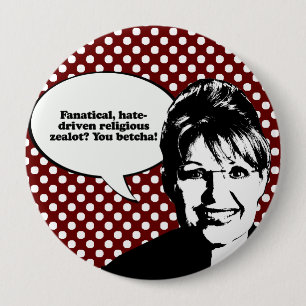 Badge Rond 10 Cm Fanatique fanatique - vous Betcha