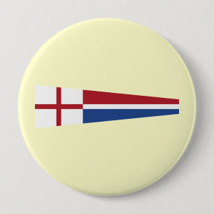 Badge Rond 10 Cm Fanion d'église, Pays-Bas