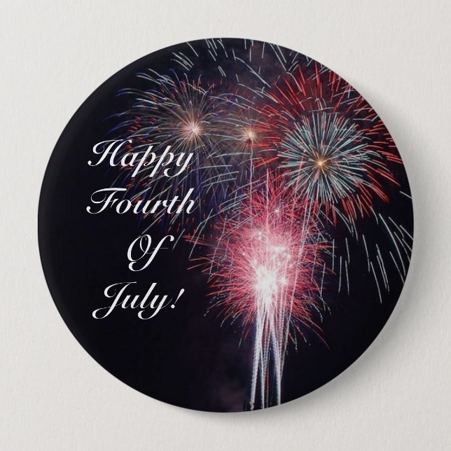 Badge Rond 10 Cm Feux (Devant)