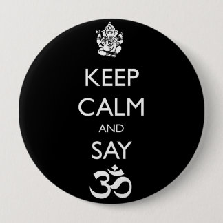 Badge Rond 10 Cm ganesh