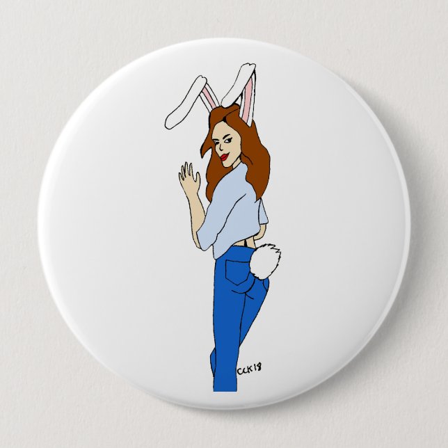 Badge Rond 10 Cm garçon (Devant)