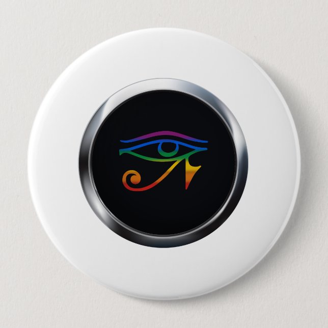 BADGE ROND 10 CM GAY GOTH PRIDE MEDALLION (Devant)