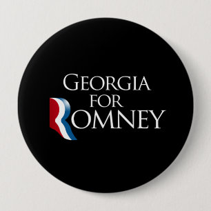 Badge Rond 10 Cm Géorgie pour Romney 2012 -.png