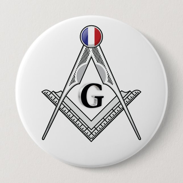 Badge Rond 10 Cm Gîte de France (Devant)