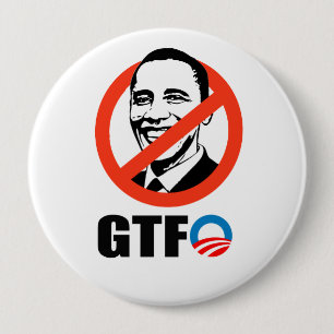 BADGE ROND 10 CM GTFO