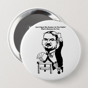 Badge Rond 10 Cm guy poker casino sucker cite art