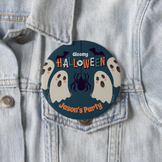 Badge Rond 10 Cm Halloween sombre -