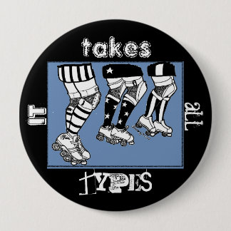 Badge Rond 10 Cm il prend tous les types