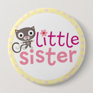 Badge Rond 10 Cm insigne/bouton de petite soeur