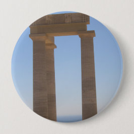 Badge Rond 10 Cm Insigne rond Temple grec