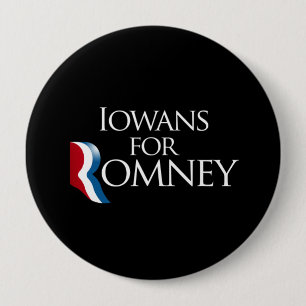 Badge Rond 10 Cm Iowans pour Romney -.png