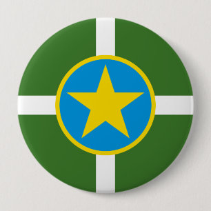 Badge Rond 10 Cm Jackson, Mississippi
