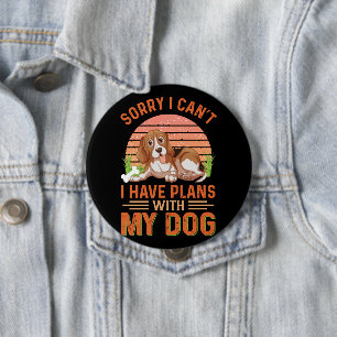 Badge Rond 10 Cm Je suis désolé Je peux l'avoir