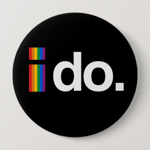 BADGE ROND 10 CM JE VEUX ME MARIER