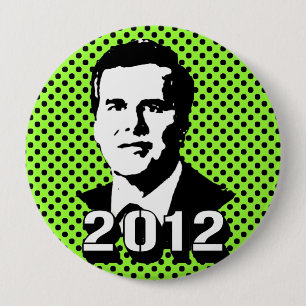 Badge Rond 10 Cm Jeb Bush 2012