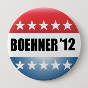 BADGE ROND 10 CM JOHN BOEHNER