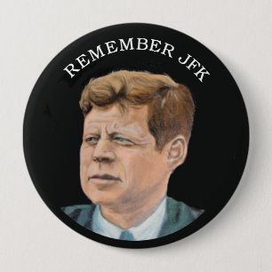 Badge Rond 10 Cm John F. Kennedy 1917-1963