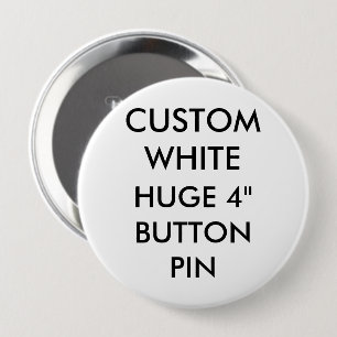 Badge Rond 10 Cm La coutume a personnalisé 4" insigne énorme de P