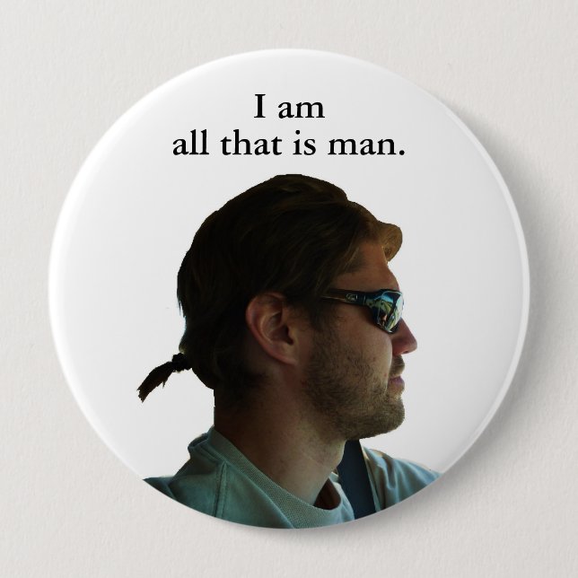 Badge Rond 10 Cm La queue (Devant)