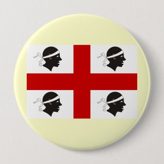 Badge Rond 10 Cm La Sardaigne, Italie