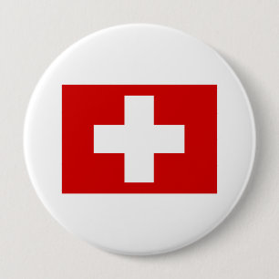 Badge Rond 10 Cm La Suisse