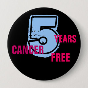 Badge Rond 10 Cm Le Cancer libèrent le Pin !