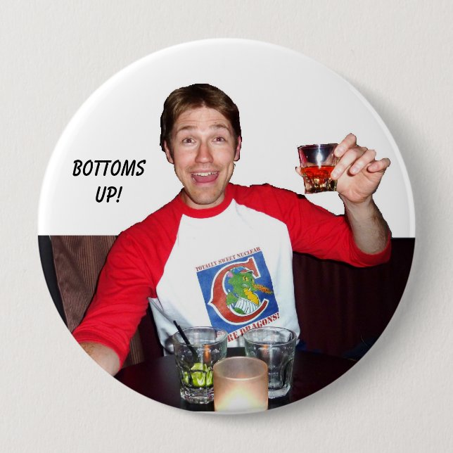 Badge Rond 10 Cm Les fonds ! (Devant)