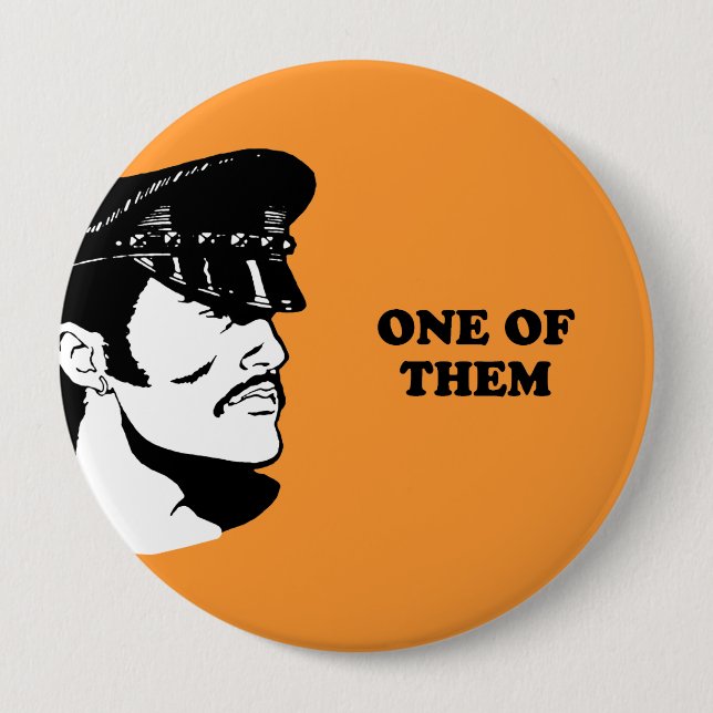 BADGE ROND 10 CM L'UN D'ENTRE EUX (Devant)