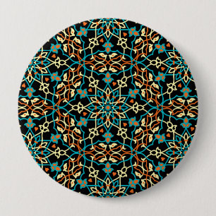 Badge Rond 10 Cm Mandala Inspiration 6